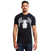 Marvel Men's Venom Emblem T Shirt, Black (Black Blk), L UK